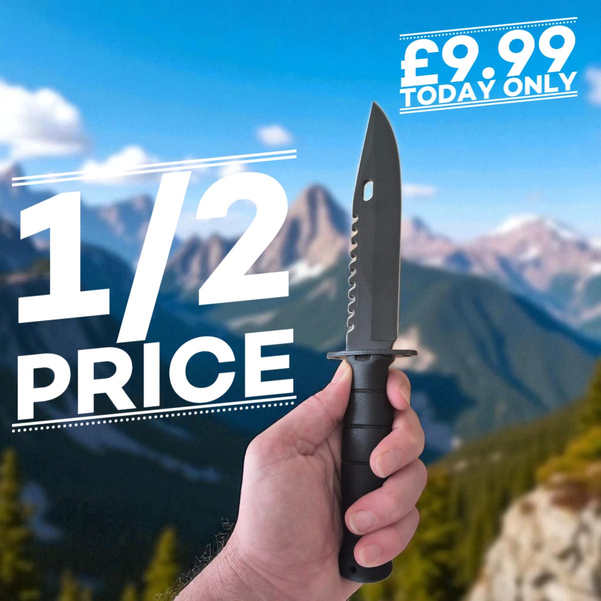 1/2 Price Fixed Blade Knife - £10!💥 - mailchi.mp/knifewarehouse…