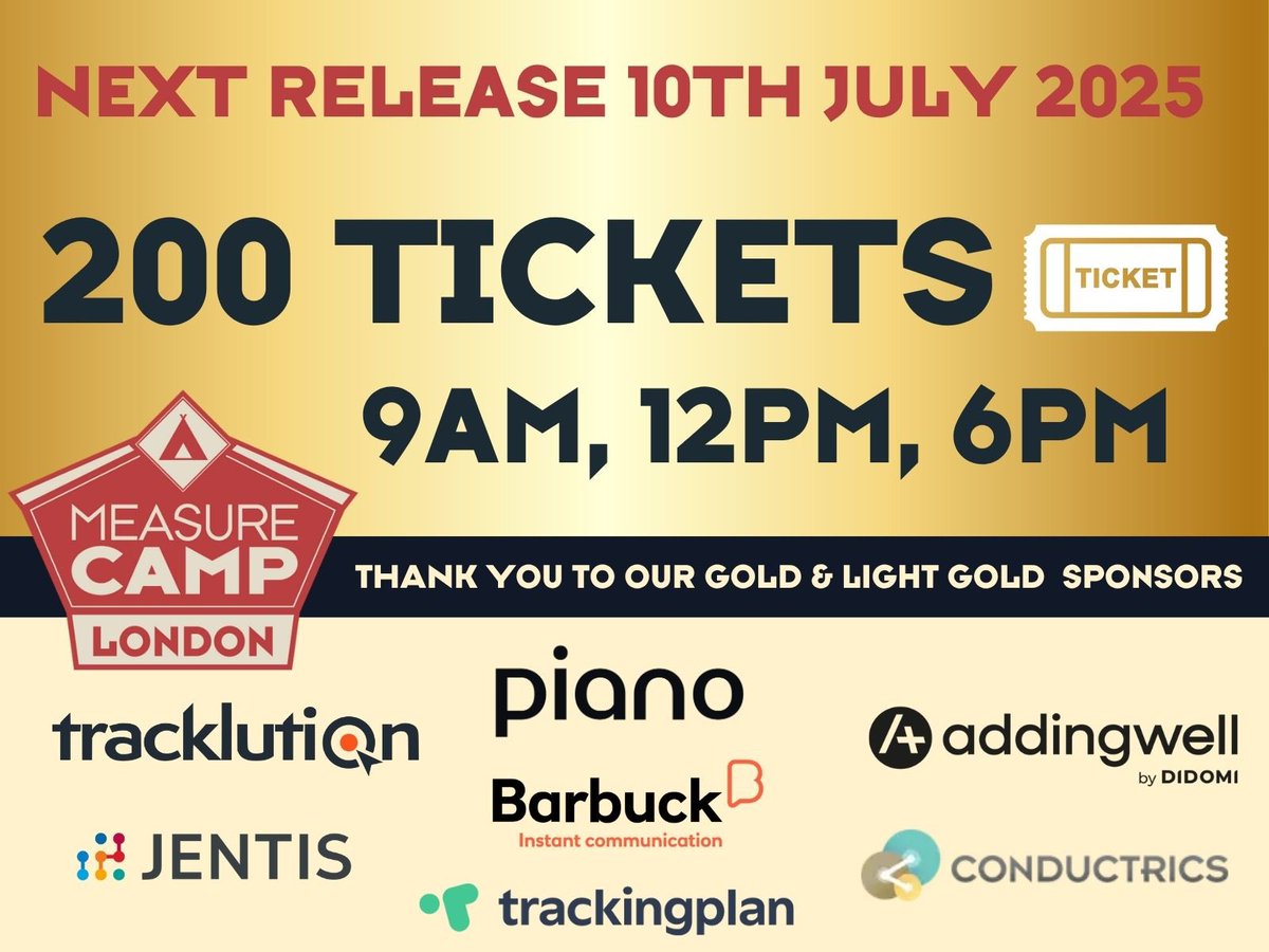 MeasureCamp London tweet media