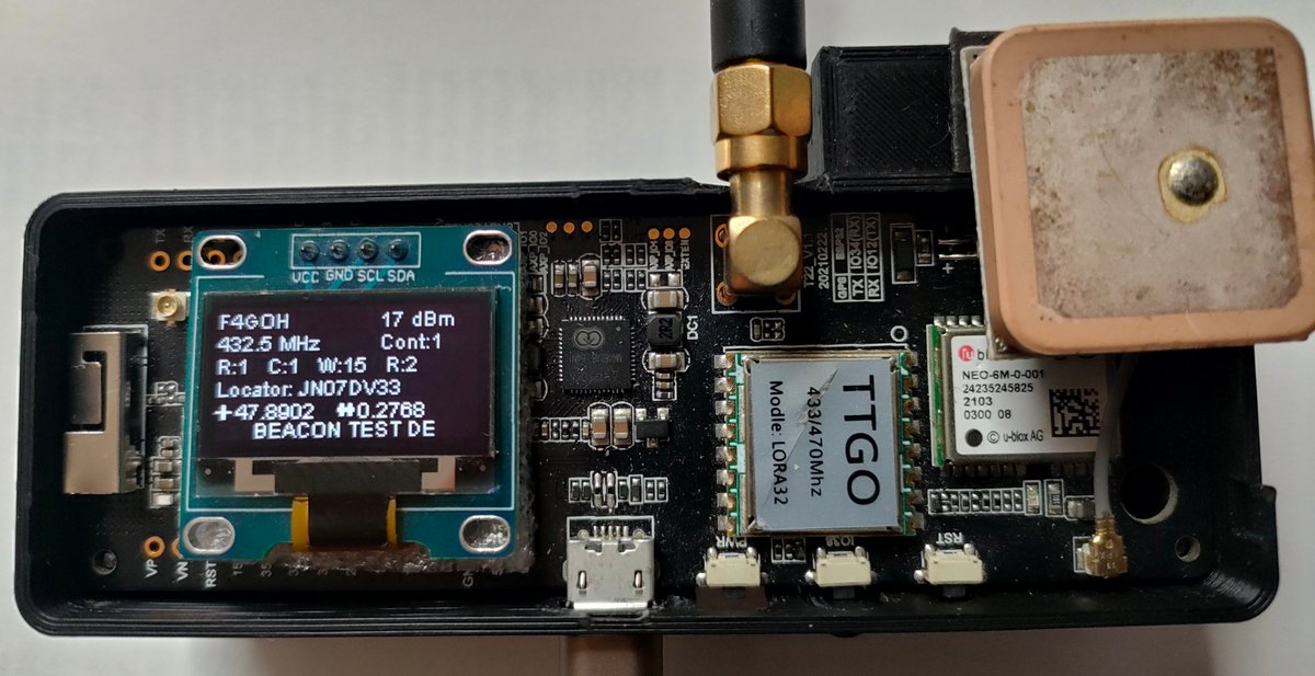 Fox hunting made easy with TTGO Tbeam
github.com/f4goh/CWRTTY_b…
CW and RTTY with a LoRa module