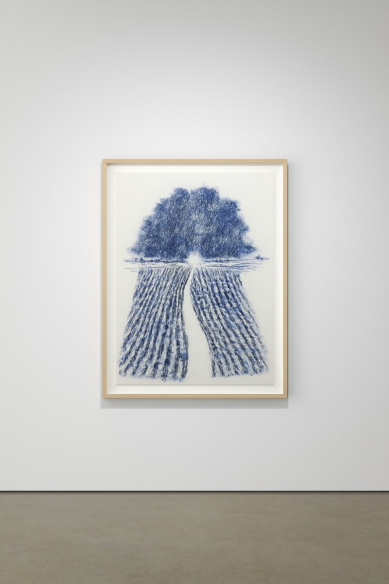 #agehartsuiker  Bron van de beek, pastelkrijt op papier, 100x70 ingelijst 3D lijst
#blauwemeanders #DeBronVanDeBeek #PastelkrijtOpPapier #contemporaryart #landschapskunst#KunstVoorThuis#pastelart#dutchartist#blauwpastel#NatuurInKunst#KunstInGalerie#MinimalArt#KunstLiefde#Galerie
