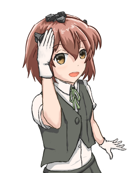 雪風(艦これ) 「#独学でここまで成長したから一緒に頑張ろう 2020 ⇔ 2025」|雪チョコのイラスト