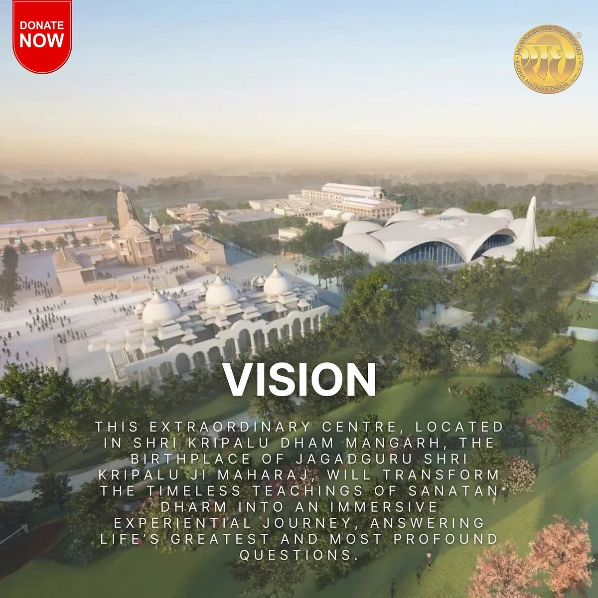 mandircouncilus's tweet image. From Divine Vision to Global Spotlight ✨
JKP Museum has been nominated at the prestigious World Architecture Festival (WAF) — recognized as the ‘Oscars of Architecture’.
@VHPANews @RadhaMadhavDham 
#JKPMuseum #ShreeMaharajJi #DivineArchitecture #WAF2025 #SpiritualHeritage #hmec