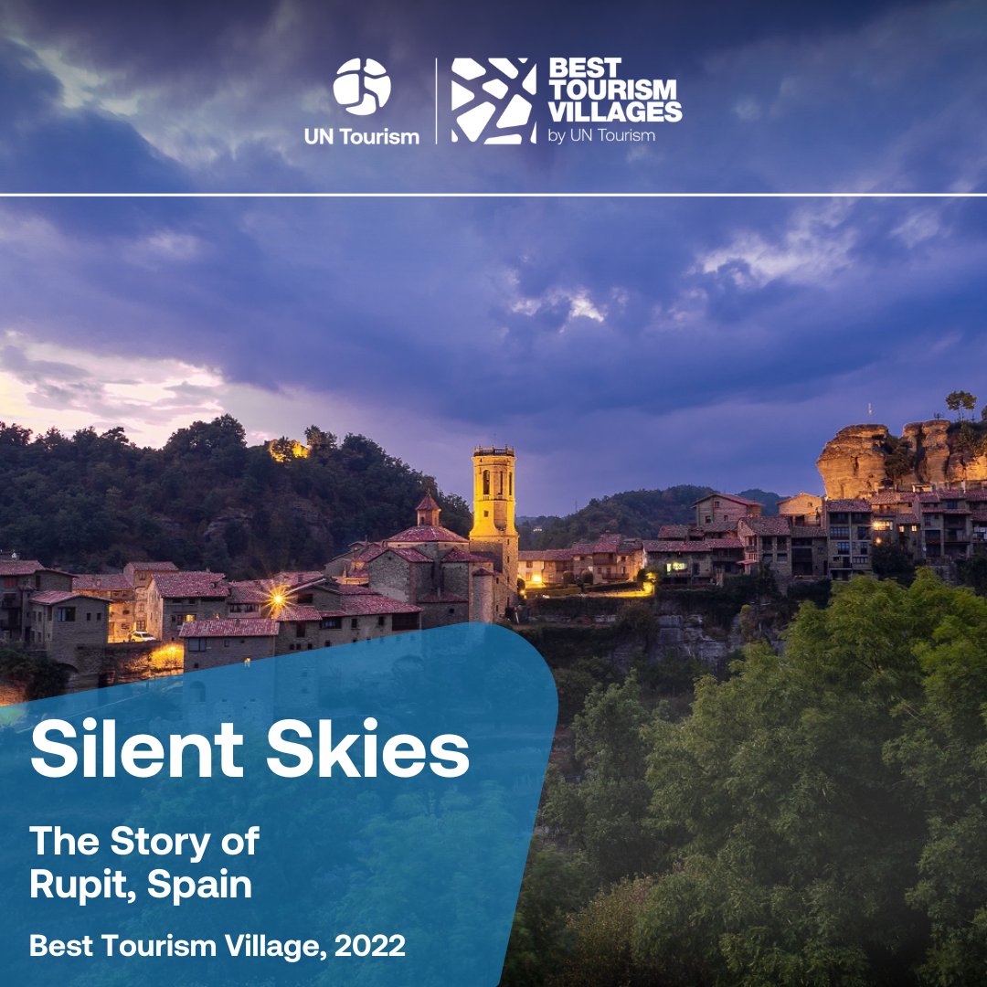 #BestTourismVillage Rupit in Spain is a model of #AstroTourism and #rural resilience. As certified Quality Night Sky Site, it reduces traffic &amp; light to let stars shine.
tourism-villages.unwto.org/en/villages/ru…
#UNTourismRural #UNTourism 
<a href="/Turespana_/">Turespaña Oficial</a>  <a href="/scarvao1/">scarvao</a>