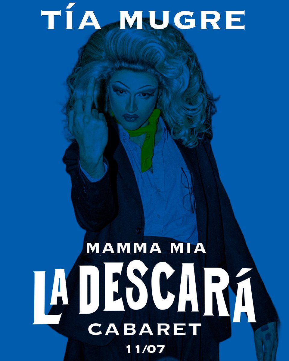 Ella es la dueña de este cortijo y tiene muchos asuntos pendientes del pasado que resolver 👀 No te pierdas a <a href="/amnesicmeow/">César • Tia Mugre🧸🇵🇸</a> en nuestro ESPECIAL MAMMA MÍA del próximo viernes🕺🏻 ENTRADAS CON OFERTA: tickets.salamoroccomadrid.com/events/la-desc… 🎫