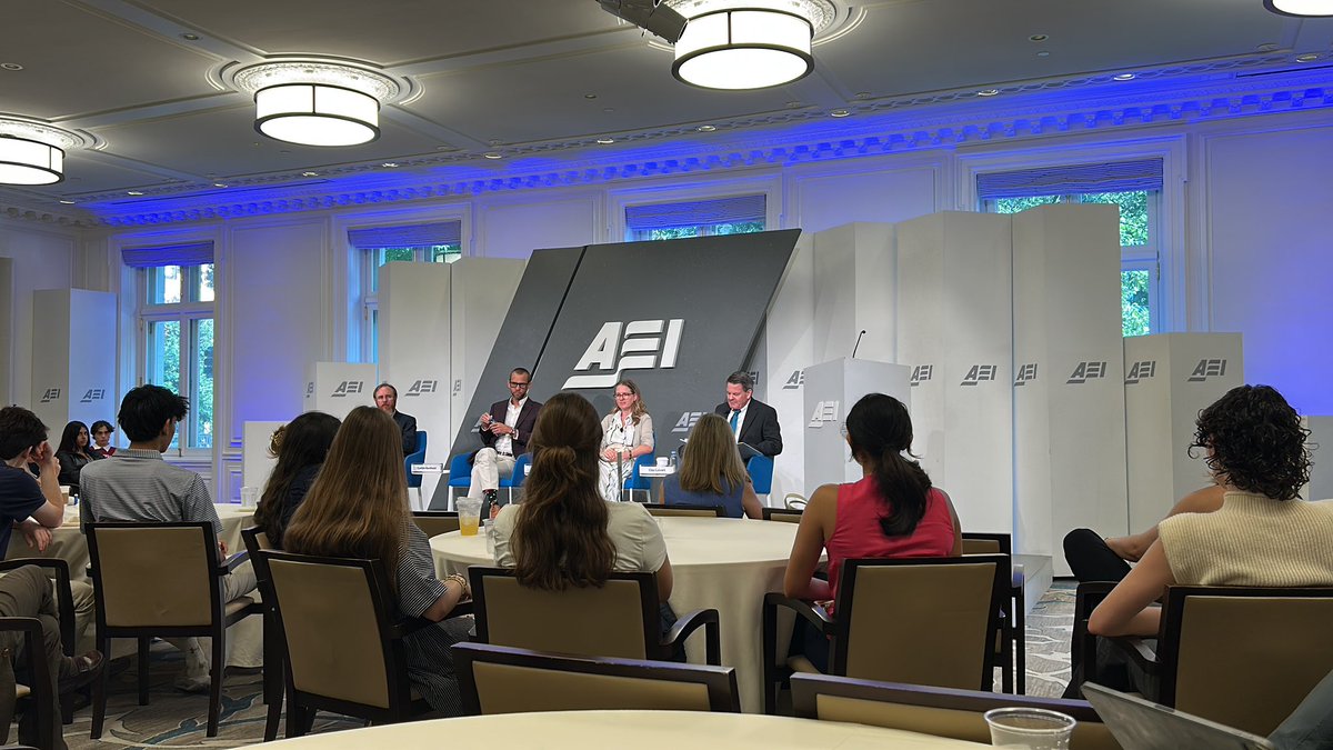 Currently <a href="/AEI/">American Enterprise Institute</a> for a panel on free expression, social media, and recent Supreme Court.