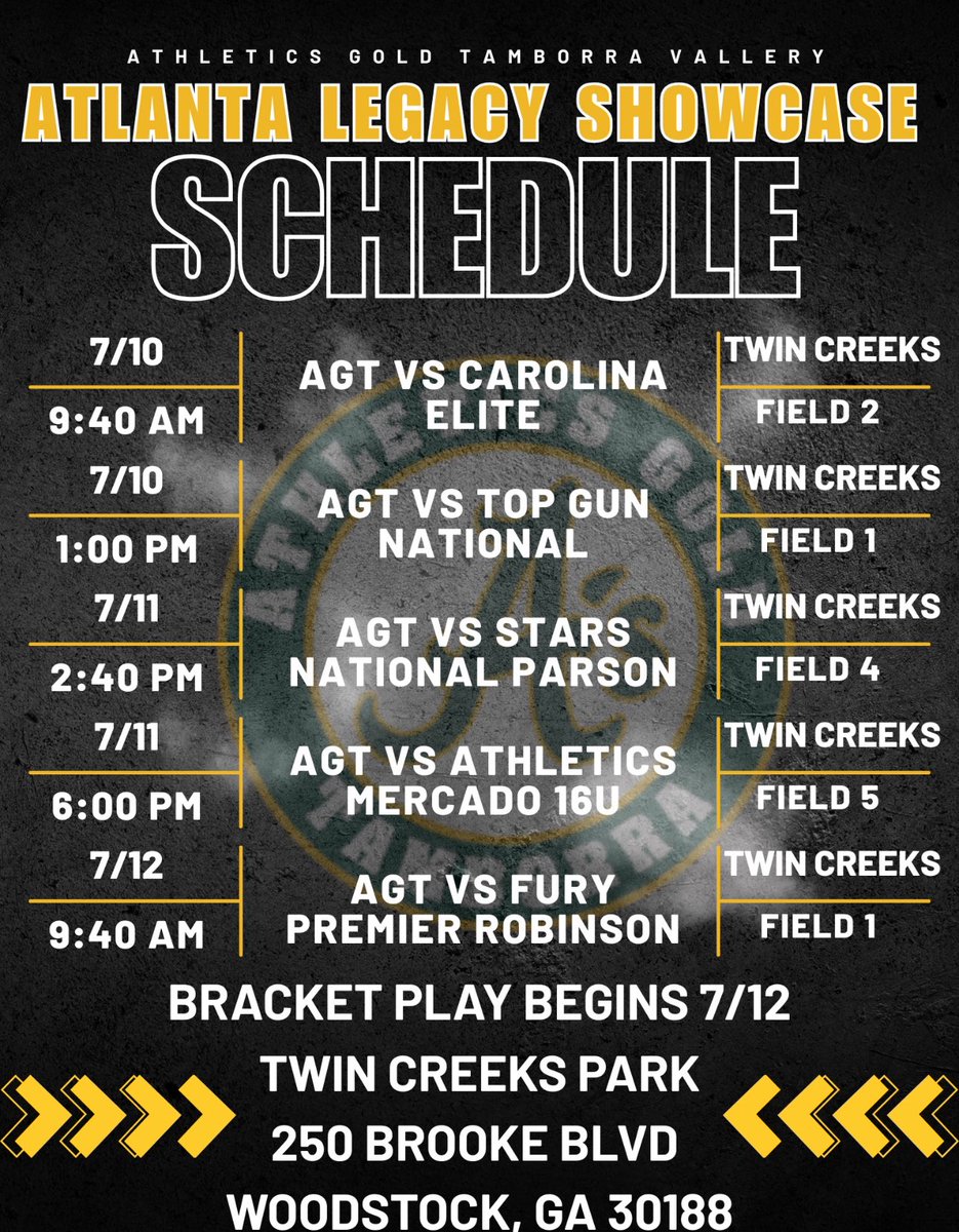 PresleyGatlin2028 (@presleygatlin) on Twitter photo Come check us out at The Atlanta Legacy Showcase @AGTVallery14u we will be at Twin Creeks Park π₯ <a href="/ExtraInningSB/">EXTRA INNING SOFTBALL</a> <a href="/LineDsoftball/">Line Drive Media</a> @AGTVallery14u <a href="/CoachZack21/">Zack Parsons</a> <a href="/CoachBBuchanan/">Bobby Buchanan</a> @prstaggs <a href="/CoachJordanSB/">Jordan Clark</a> <a href="/RitterPiper/">Piper Ritter</a> <a href="/Coach_LaPorte/">Loren LaPorte</a> <a href="/DickeyVallery/">Dickey Vallery</a> <a href="/KylerHolton08/">Kyler Holton</a> Come check us out at The Atlanta Legacy Showcase @AGTVallery14u we will be at Twin Creeks Park π₯ <a href="/ExtraInningSB/">EXTRA INNING SOFTBALL</a> <a href="/LineDsoftball/">Line Drive Media</a> @AGTVallery14u <a href="/CoachZack21/">Zack Parsons</a> <a href="/CoachBBuchanan/">Bobby Buchanan</a> @prstaggs <a href="/CoachJordanSB/">Jordan Clark</a> <a href="/RitterPiper/">Piper Ritter</a> <a href="/Coach_LaPorte/">Loren LaPorte</a> <a href="/DickeyVallery/">Dickey Vallery</a> <a href="/KylerHolton08/">Kyler Holton</a>