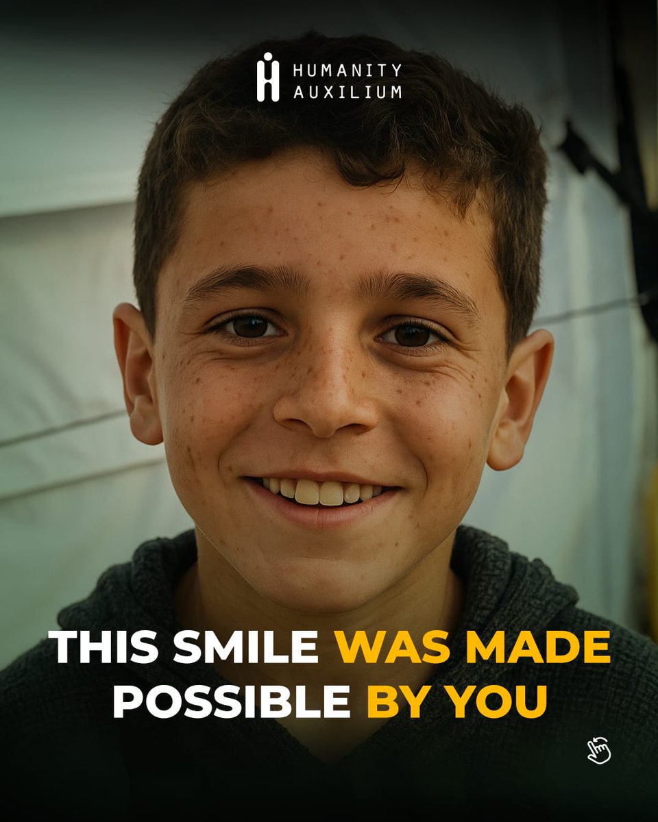 Hope Doesn’t Speak, it Smiles.

In Gaza, children smile not because their pain is gone, but because they still dare to dream of a better tomorrow. 

Help turn that hope into something real. Donate now to Humanity Auxilium.

humanityauxilium.com/donate