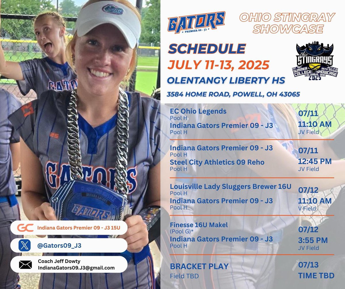 Hayley Hardy (@hayhardy09) on Twitter photo Come out and watch us this weekend!! Go gators 🐊
<a href="/BallStateSB/">Ball State Softball</a> <a href="/BGSUSoftball/">BGSU Softball</a> <a href="/KentStSoftball/">Kent State Softball</a> <a href="/IndStSoftball/">Indiana State Softball</a> <a href="/MiamiOH_SB/">Miami Softball</a> <a href="/MSU_Softball/">Michigan State Softball</a> <a href="/TrineSoftball/">Don Danklefsen II</a> <a href="/Huntington_SB/">Huntington Softball</a> <a href="/DefianceSBall/">Defiance Softball</a> <a href="/GC_SoftballTeam/">Georgetown College Softball</a> Come out and watch us this weekend!! Go gators 🐊
<a href="/BallStateSB/">Ball State Softball</a> <a href="/BGSUSoftball/">BGSU Softball</a> <a href="/KentStSoftball/">Kent State Softball</a> <a href="/IndStSoftball/">Indiana State Softball</a> <a href="/MiamiOH_SB/">Miami Softball</a> <a href="/MSU_Softball/">Michigan State Softball</a> <a href="/TrineSoftball/">Don Danklefsen II</a> <a href="/Huntington_SB/">Huntington Softball</a> <a href="/DefianceSBall/">Defiance Softball</a> <a href="/GC_SoftballTeam/">Georgetown College Softball</a>