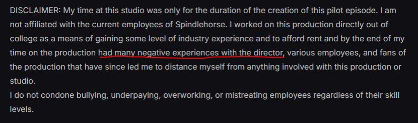 It’s interesting how even with A24/Amazon funding, you can’t buy better craft and inspired design. If you treat your artists badly then replace them, your studio and new workers can’t just Reproduce the original charm that resonated with your audience