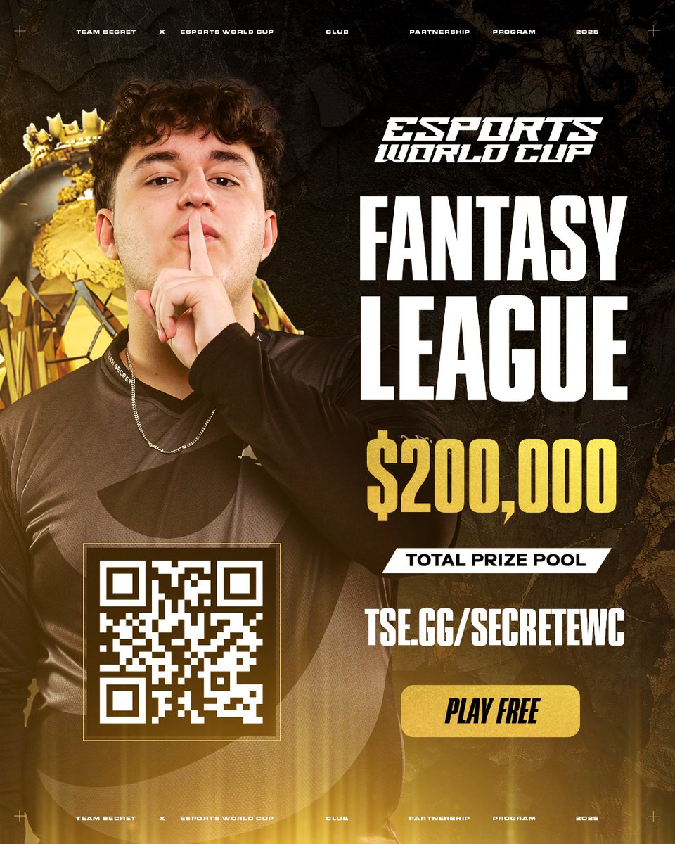 Register for free and vote for us in the EWC Fantasy League! 🤍🖤

🔗fantasy.esportsworldcup.com/games/?club=Se…
🔗tse.gg/secretewc
#VAMOSECRET