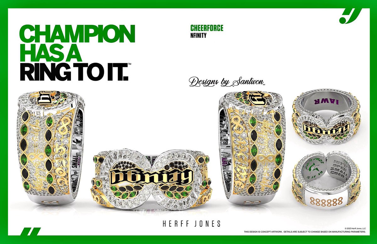 #CHAMPSONLY

✨Let’s Welcome “The 1”✨

💎A DBS MASTERPIECE💎
________________________________

 🎉CONGRATULATIONS🎊 
🌎CHEERFORCE NFINITY🌍

🏆2025 &amp; 6X WORLD CHAMPIONS🏆

 “Be The 1 To Rule Them All.”

 -DBS💍✨
__________________________________

 💍CHAMPIONHASARINGTOIT💍