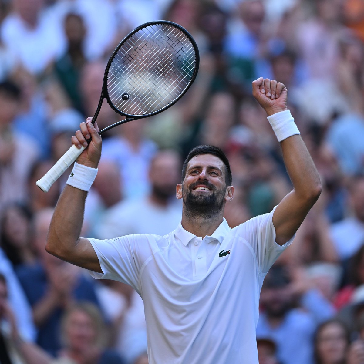 ✨ 52 Grand Slam semi-finals
✨ 14 #Wimbledon semi-finals

Both are all-time records in men's singles 😮‍💨