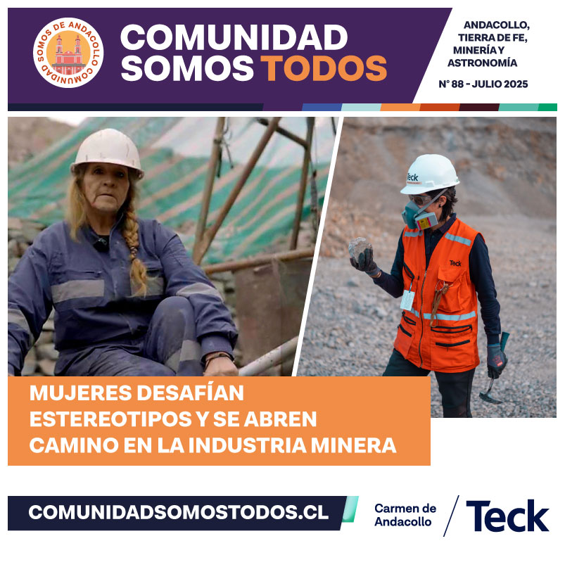 En la pirquinería, mediana y gran minería, las mujeres continúan desafiando estereotipos y desarrollándose en la industria. En el boletín #ComunidadSomosTodos, compartimos la experiencia de tres mujeres y cómo han vivido esta transformación. bit.ly/3U0lgab #TeckCDA