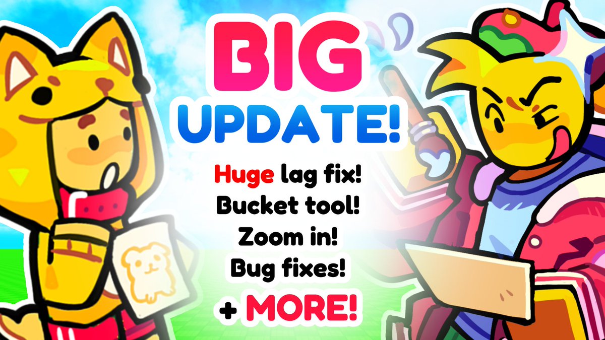 DuoBlockGames's tweet photo. We've heard you loud and clear, and we're excited to announce the BIG update, coming this Saturday at 12 PM EST! ⏰😄

We've improved upon and added multiple features, so be sure to stop by and check it all out! 🫶

🔗⬇️ https://t.co/uM6anhUeKM