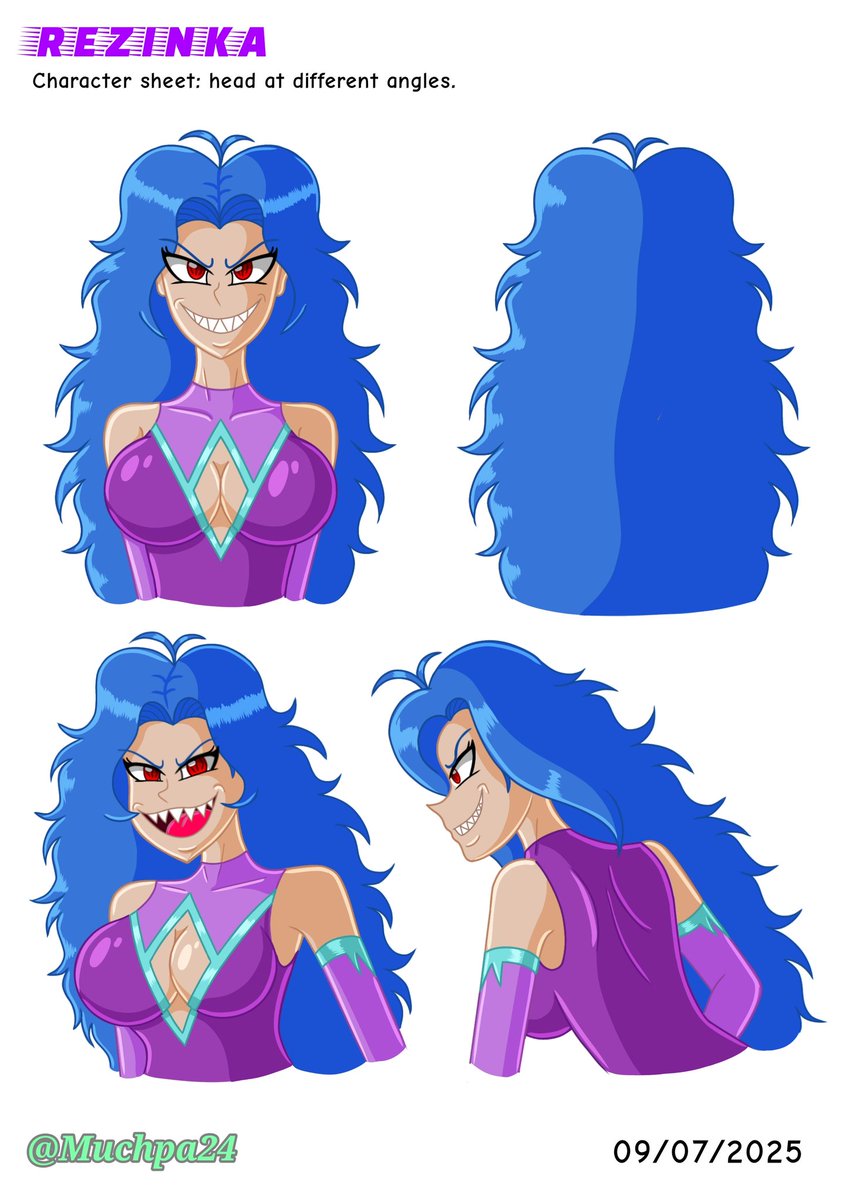 MuchPa24's tweet image. I will soon make more Rezinka reference sheets ^^

although first I will work on a commission that I have pending.
