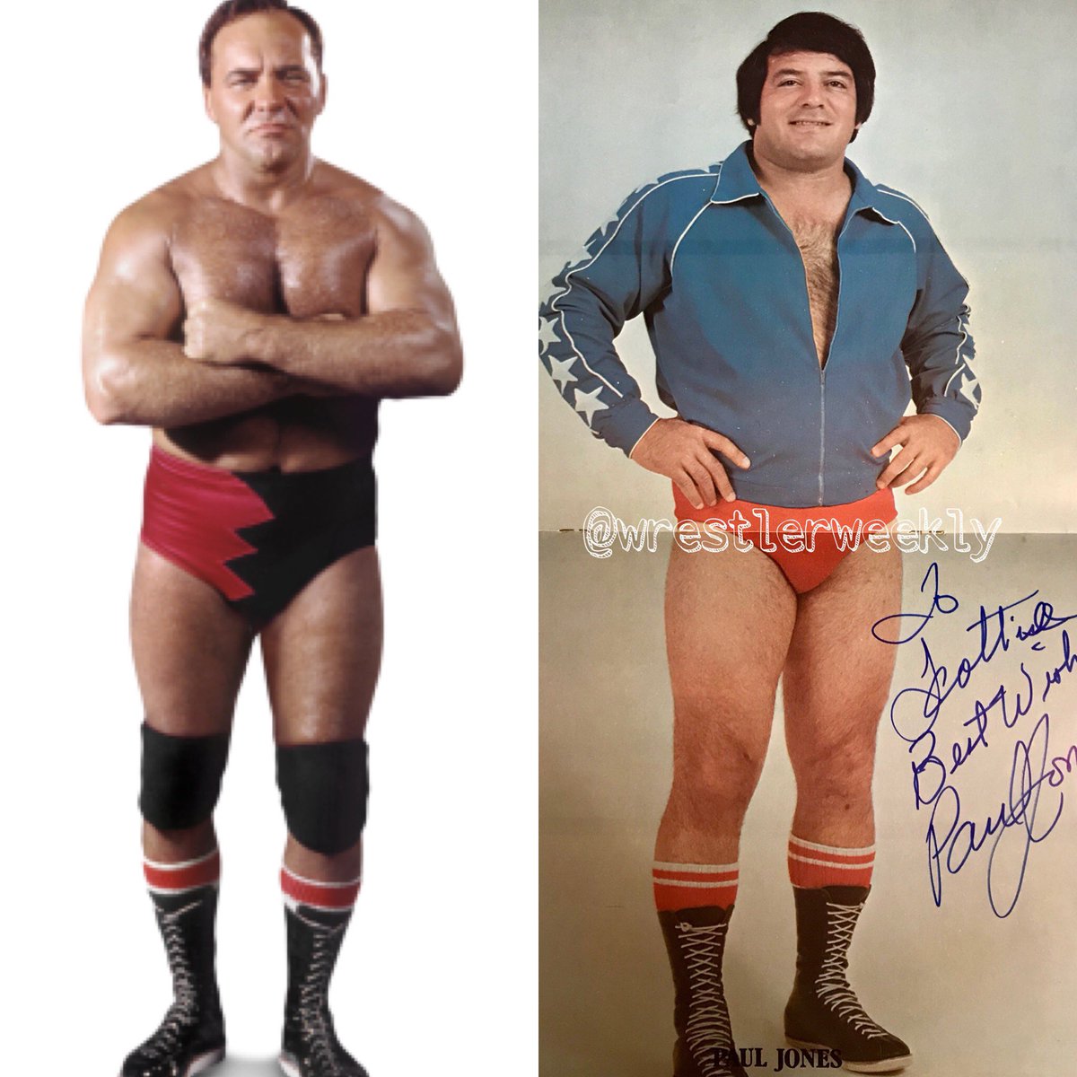 wrestlerweekly's tweet photo. WRESTLER WEEKLY CHAMPS on Wednesdays! #LarryZbyszko #PaulJones #wwChamps #WCW #AWA #NWA #CWF #MACW #SR https://t.co/tbpGPy6OyY