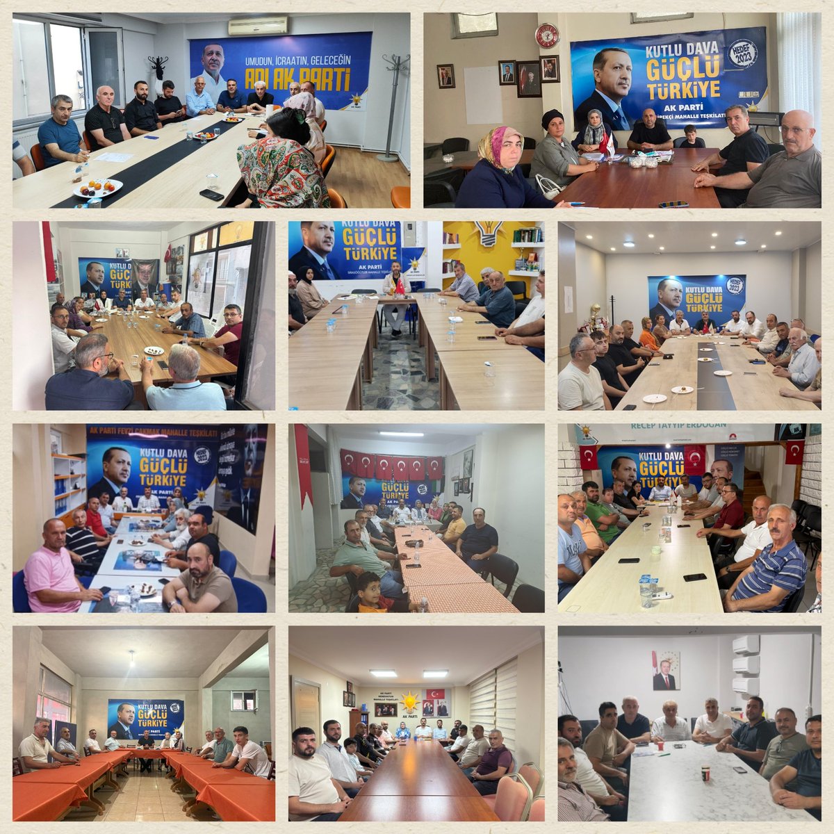 Haftalık olağan toplantılarını icra eden;

Mahalle başkanlarımız ve yönetimlerine gerçekleştirmiş oldukları toplantılar için teşekkür ederim.

#akparti #erdoğan #darıca #kocaeli #receptayyiperdoğan #köksalşakar #akdarıca #akkocaeli