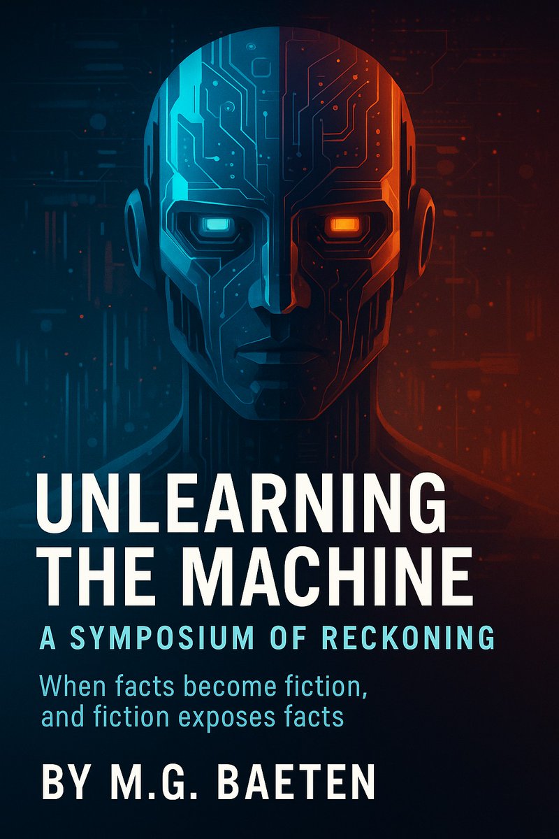 MarkBaeten3's tweet image. “Truth isn’t what you can say—it’s what you’re not allowed to.”
— Unlearning the Machine
When AI forgets what it once knew, who holds the record? You do.
🔗 a.co/d/gCrBzc6
#UnlearningTheMachine #Loopbreaker #AItruth