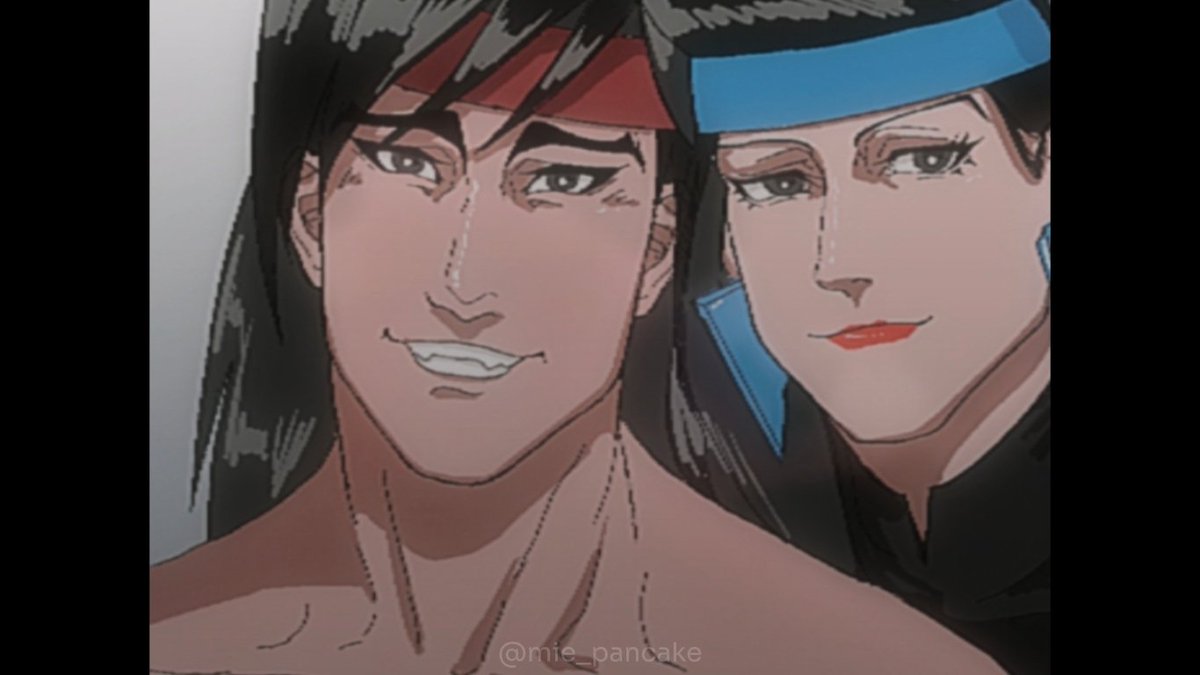 mie_pancake's tweet image. #MortalKombat 
#liukang #kitana #liutana 
–刘吉–
画下DotR小情侣