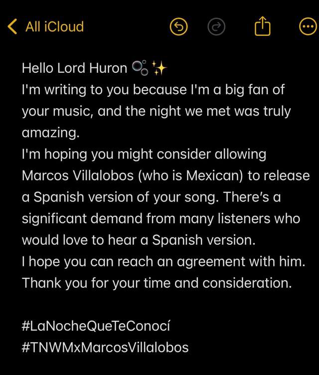 maroliine14's tweet photo. AUuu 🐺💜✨

#LaNocheQueTeConocí #TNWMxMarcosVillalobos @LordHuron @Marcosvllb https://t.co/MalHwr1loH