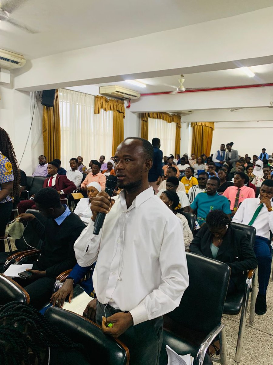 Voice_Of_UPSA's tweet photo. Excerpts from the just ended seminar organized by @upsasrcofficial  on the theme Unmuted: Youth Leader & Policy Consciousness.

#upsa #upsasrc #voiceofupsa #srcweek