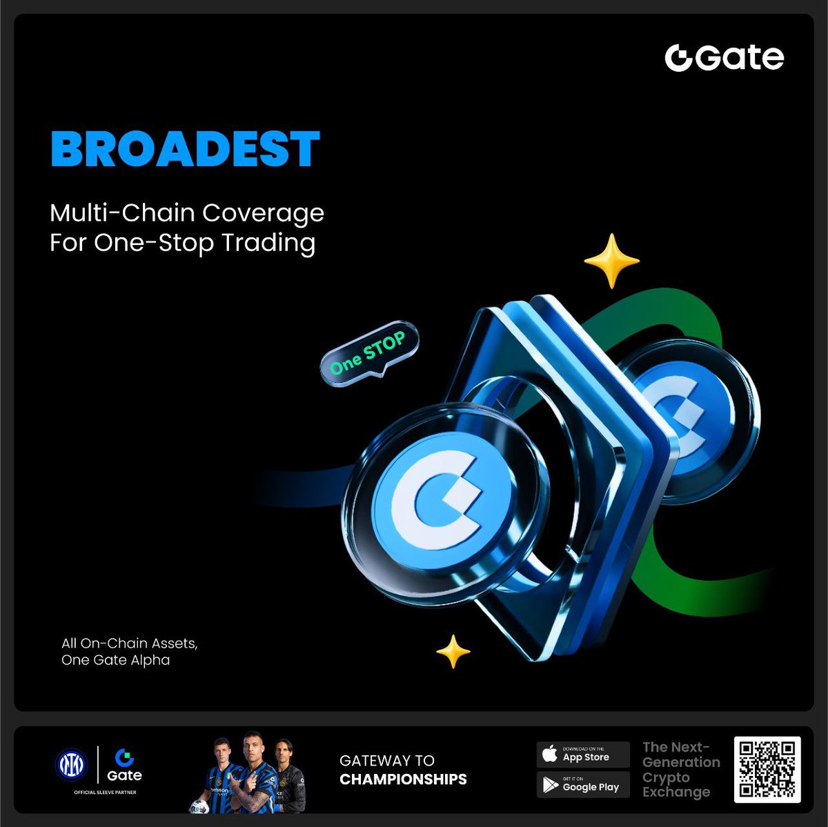 Gate ES (@gateio_es) on Twitter photo 🚀 Gate Alpha: ¡La más AMPLIA experiencia multi-chain!
⚡️ Tradea tokens en Ethereum, Solana, BNB Chain, Base y más
👑 Sin bridges. Sin wallets externas. Sin fricción.
🔗 <a href="/GateioAlpha/">Gate Alpha</a> es tu hub de trading todo-en-uno, simple y rápido.
👉 gate.com/alpha
#Gate #GateAlpha 🚀 Gate Alpha: ¡La más AMPLIA experiencia multi-chain!
⚡️ Tradea tokens en Ethereum, Solana, BNB Chain, Base y más
👑 Sin bridges. Sin wallets externas. Sin fricción.
🔗 <a href="/GateioAlpha/">Gate Alpha</a> es tu hub de trading todo-en-uno, simple y rápido.
👉 gate.com/alpha
#Gate #GateAlpha