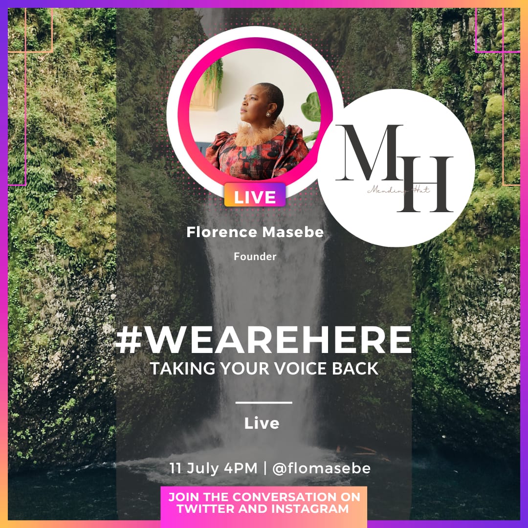 FloMasebe's tweet photo. #TheMendingHut🛖 https://t.co/GWbpgnWJUc