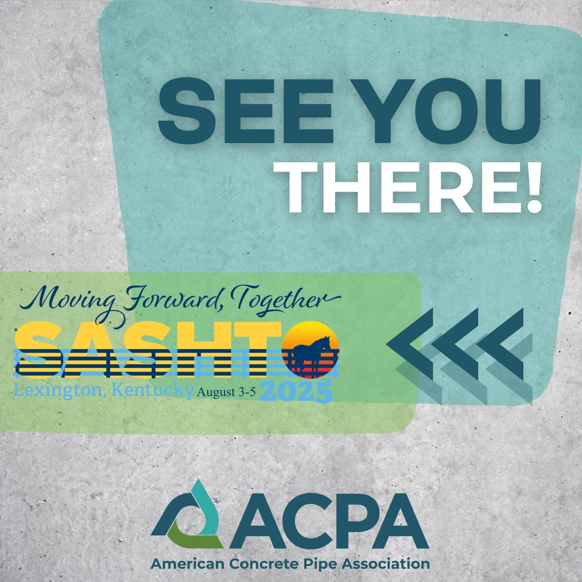 Quality moves us forward. At ACPA, we believe progress means building better together. We're proud to support the 2025 SASHTO Annual Conference and will be onsite with our members. Don’t miss the ACPA-sponsored coffee breaks on Monday. Let’s keep moving forward -- together