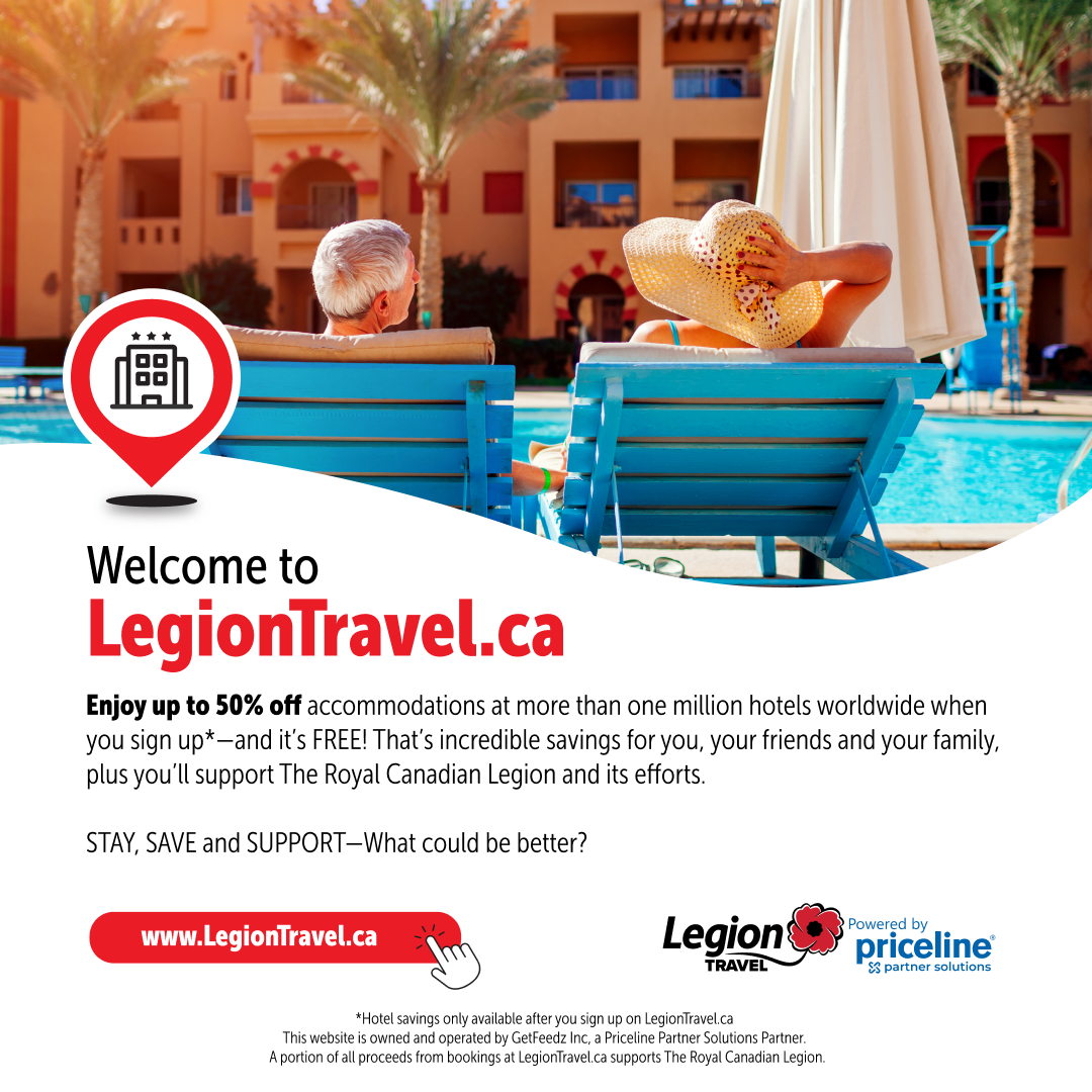 RoyalCdnLegion's tweet image. Summer is calling! Discover Canada like never before!
This summer, adventure is your reward with Legion Travel. Whether it’s the gorgeous coastlines of the Maritimes, the stunning peaks of the Rockies, or the vibrant city streets that can be found coast, to coast, to coast,…