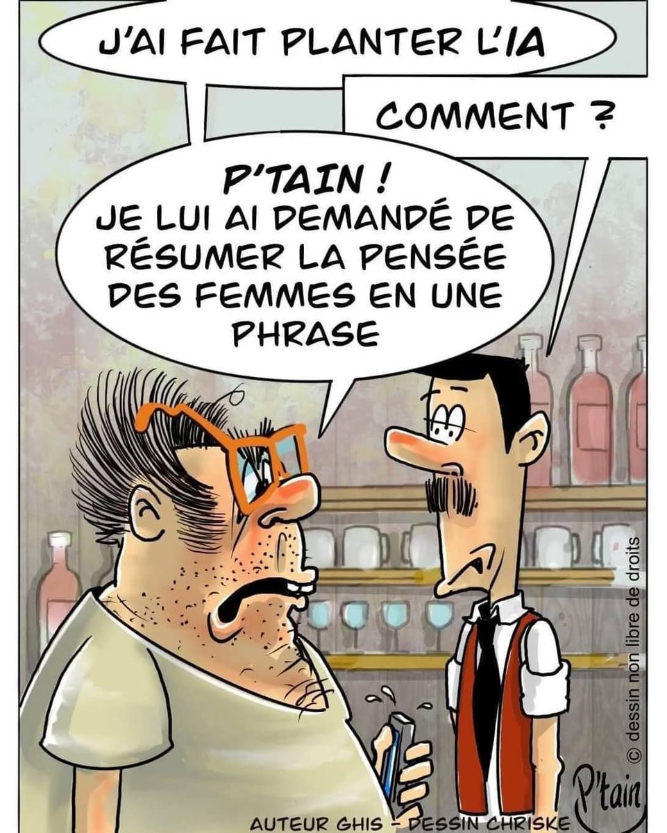 Forcément en une phrase impossible de résumer 🙄
Je déconne mes Dames 🤣🤣🤣 #Humour 🤣🤣