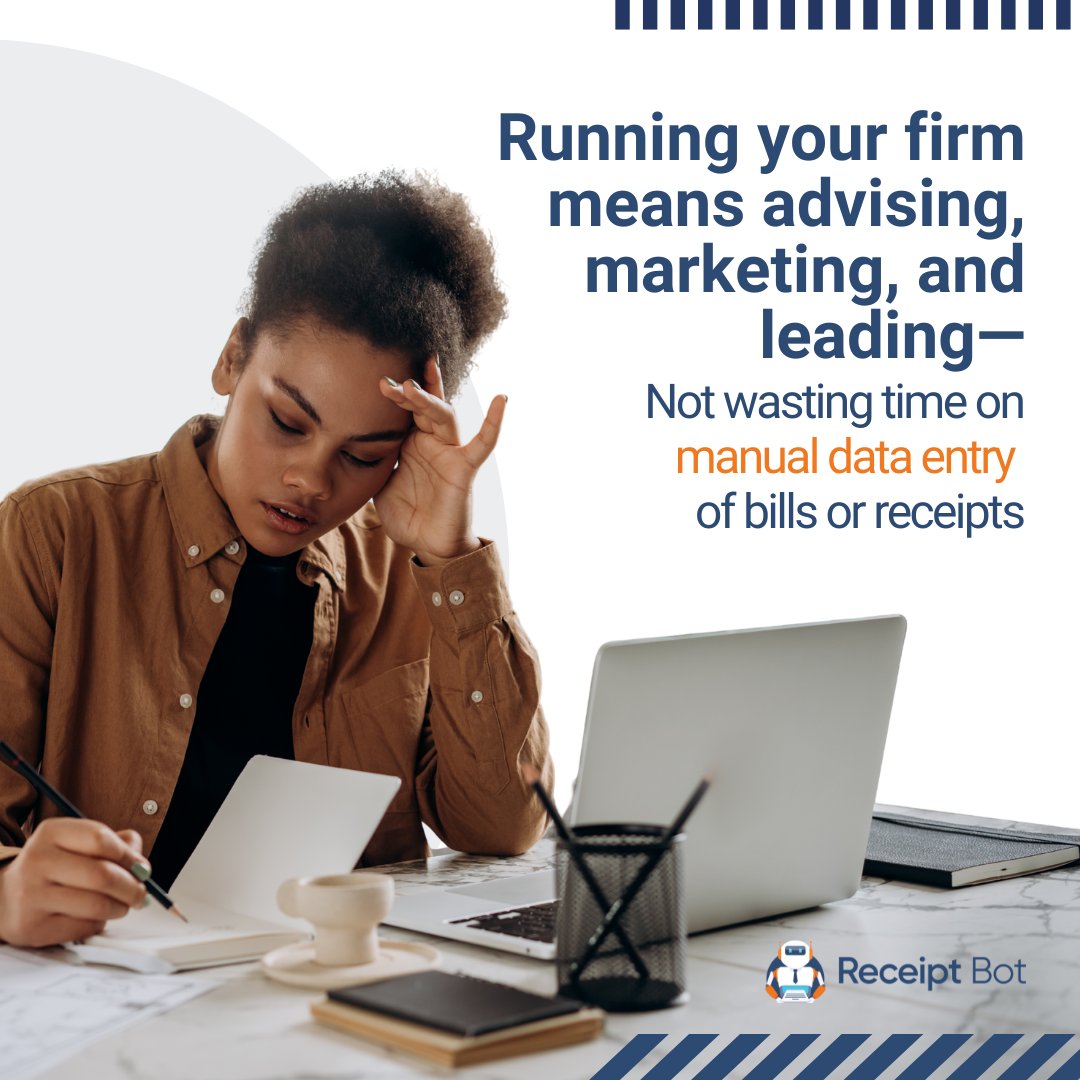 receipt_bot's tweet image. Starting your own accounting firm means wearing many hats—those of advisor, marketer, and team lead.
Manual data entry from PDFs shouldn’t be one of them.

accountingweb.co.uk/community/indu…

#StartYourPractice #BankStatementConverter #ReceiptBot #BookkeepingTools #Xero #QuickBooks #Sage