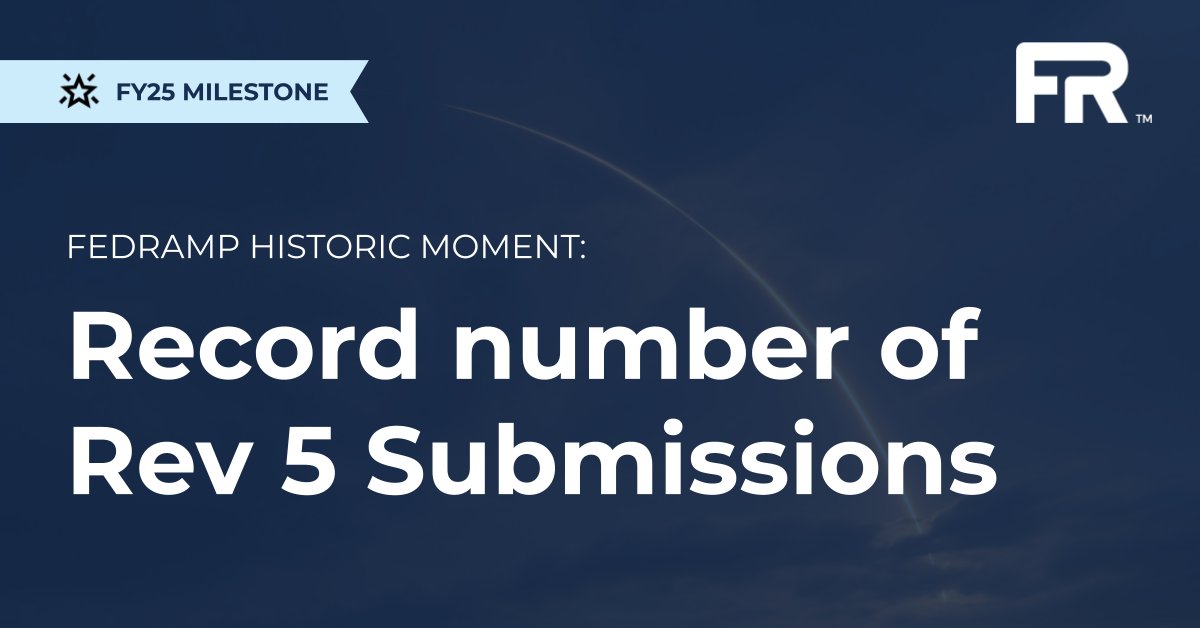 <a href="/FedRAMP/">FedRAMP</a> history in the making. 

Yesterday we hit a whopping 6️⃣7️⃣ legacy Rev 5 package submissions, already surpassing the FY23 record for the highest number of submissions in any fiscal year! 🎉

Just 83 days remaining⌛️for the final FY total. 🔐

#FedRAMP #cloudsecurity #tech