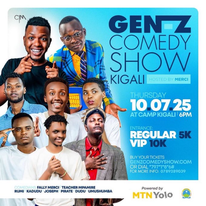 Gen z comedy show tomorrow on Thursday 🔥