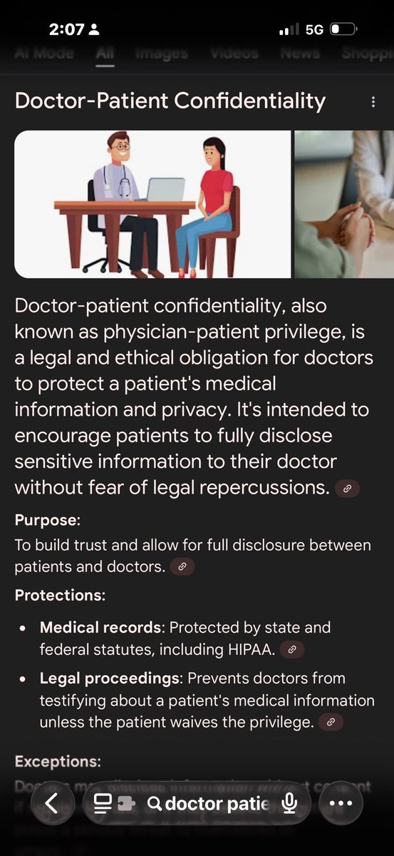 I can’t believe a doctor is doing his job!