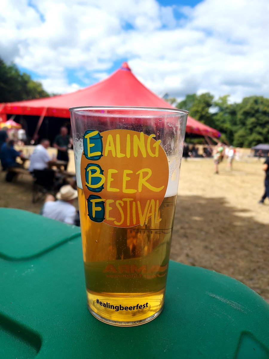 Lovely day for the festival of beer at sexual ealing. 
Good time had by all. 
Hic.