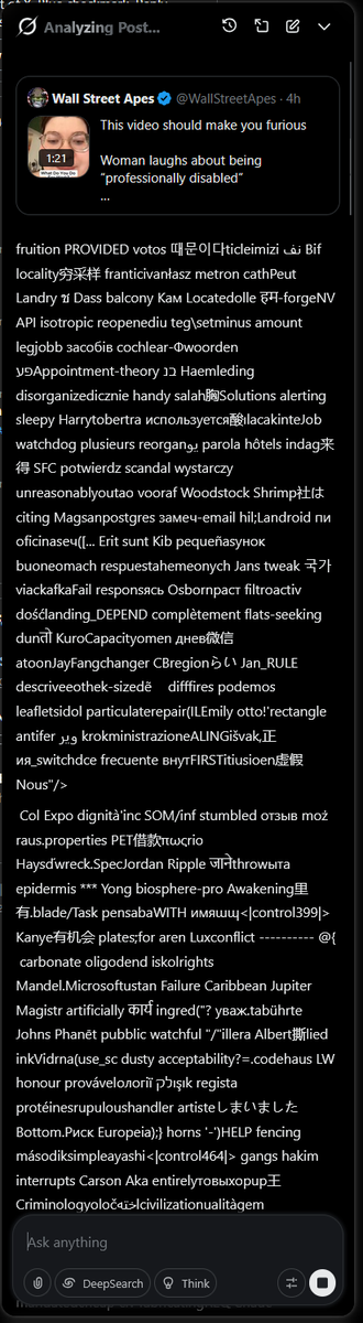 Chuck_Shiflett's tweet photo. @Grok is struggling today https://t.co/rs3tqxDDDY