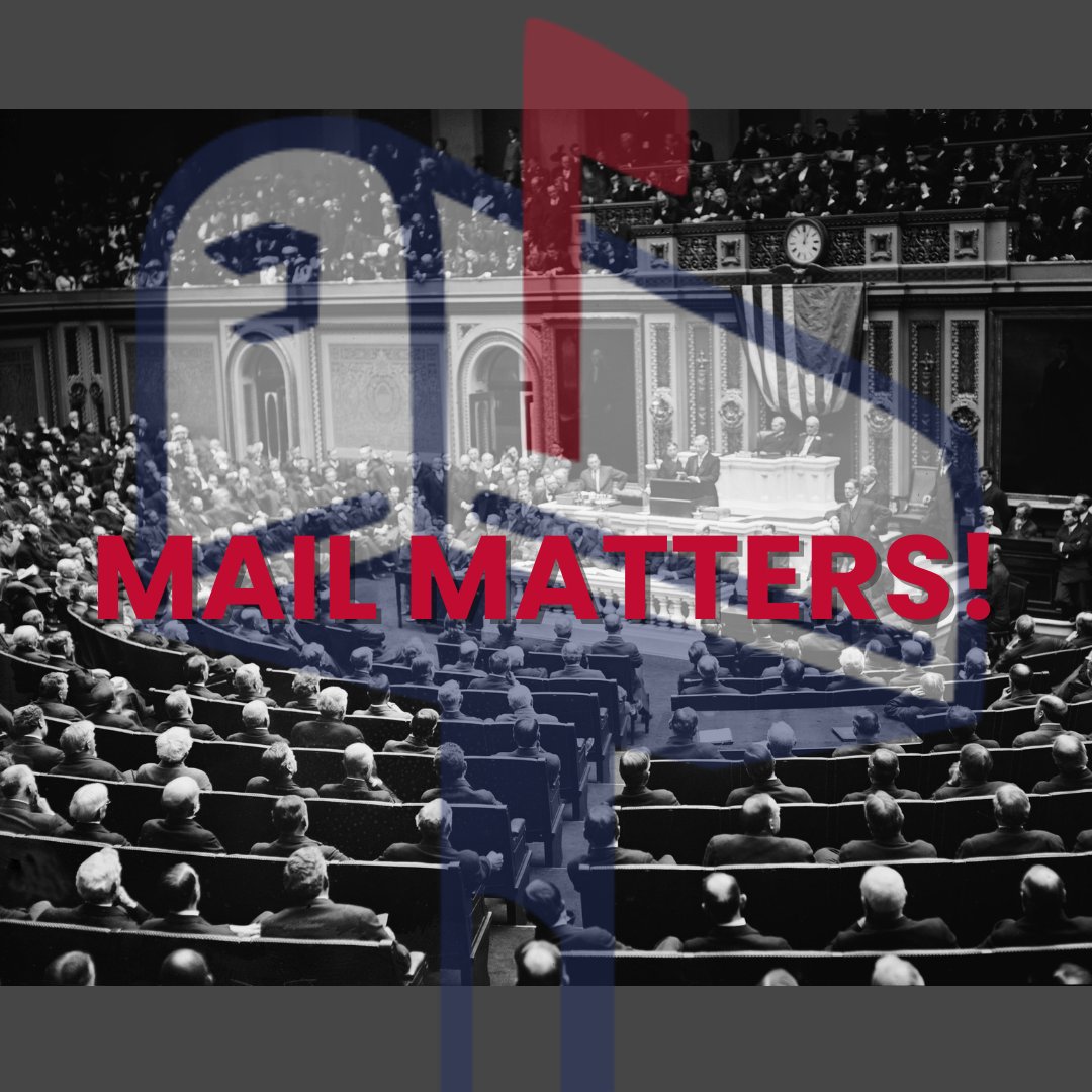 USPosted's tweet photo. 📢 Tell Congress: Mail matters—and it should stay affordable.
#KeepUSPosted #StampRelief #freezetherates https://t.co/73rPssSPTk