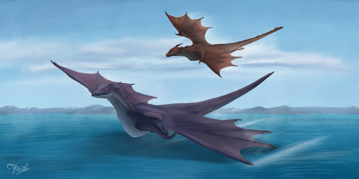rhaeloth's tweet image. Sometimes, friendship can form even within an opposing tribe. And the best? Learning from each other.

Artfight attack for snobsi!