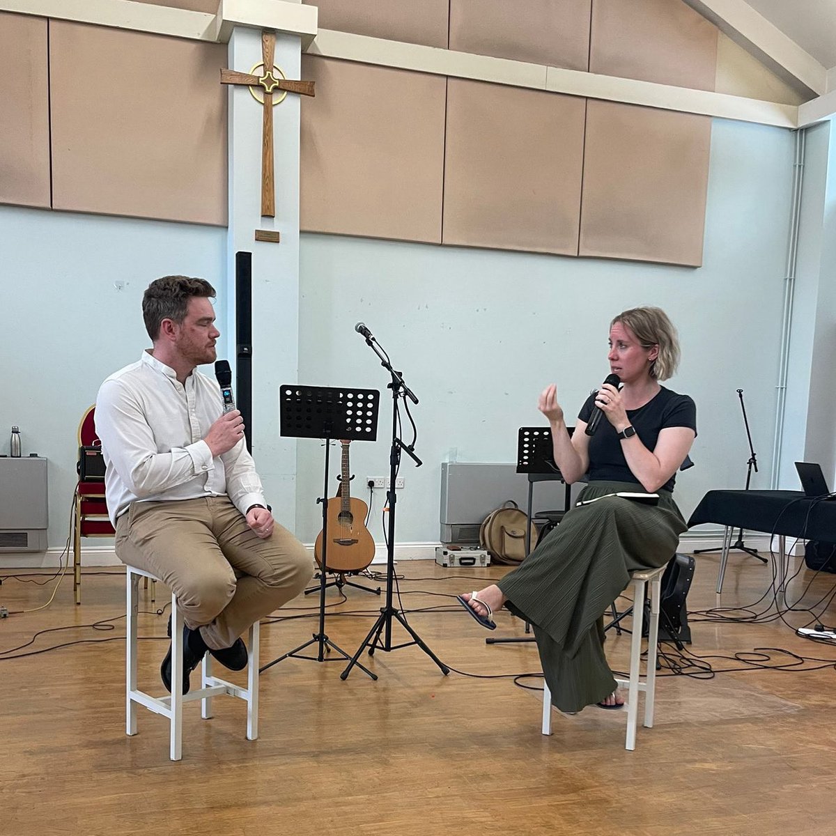 RevMarkBroadway's tweet image. Such a great end to Central@4’s mini Pentecost season - a return of the Central Sit Downs, talking to Jess about all we’ve learned about the Holy Spirit, and what difference he makes in our lives.