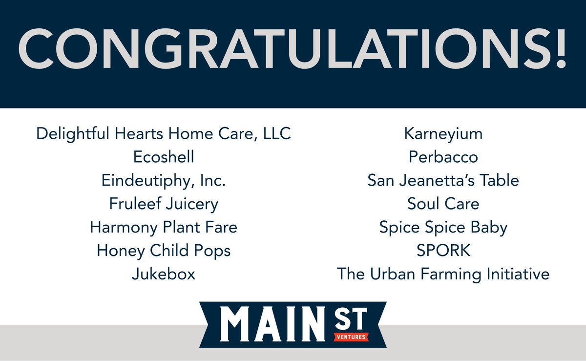 Main Street Ventures tweet media