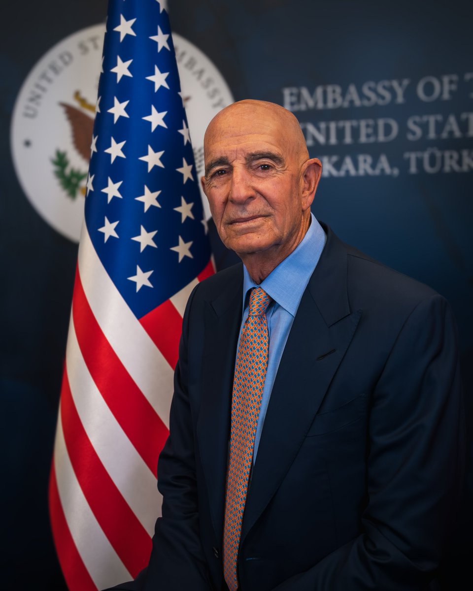 BabakTaghvaee1's tweet photo. The #US Ambassador to #Turkey, Tom Barrack, has effectively become an unwitting agent of the #Turkish intelligence agency. He operates under the influence of dictator #Erdogan and serves only the interests of this state sponsor of terrorism. https://t.co/G6IjMuo95D