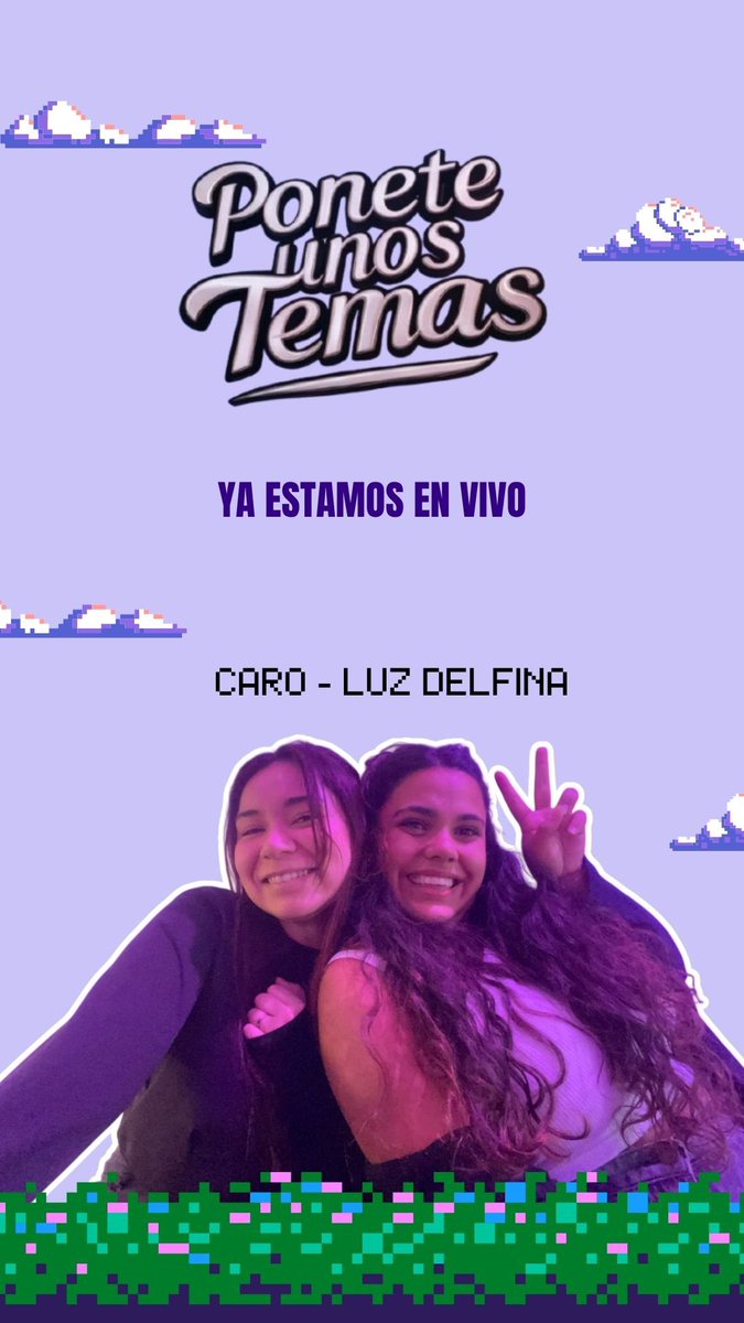 🎧 PONETE UNOS TEMAS con Caro y Luz Delfina - TEMON EN VIVO🔴▶ youtube.com/live/REa8CRFFH… vía <a href="/YouTube/">YouTube</a>
Arrancamos!!!