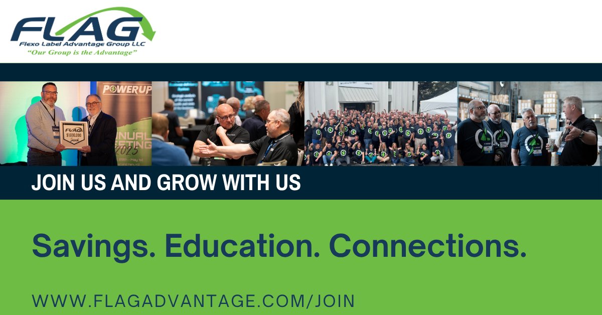 FLAG is now the largest community of independent label converters in the industry, and we’re just getting started. 

From exclusive vendor pricing to real-world peer support, FLAG is where converters go to thrive.

➡️Learn more: flagadvantage.com/join

#FLAGAdvantage #PowerUp