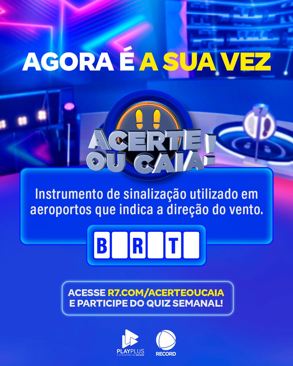 Acerte ou Caia! tweet media