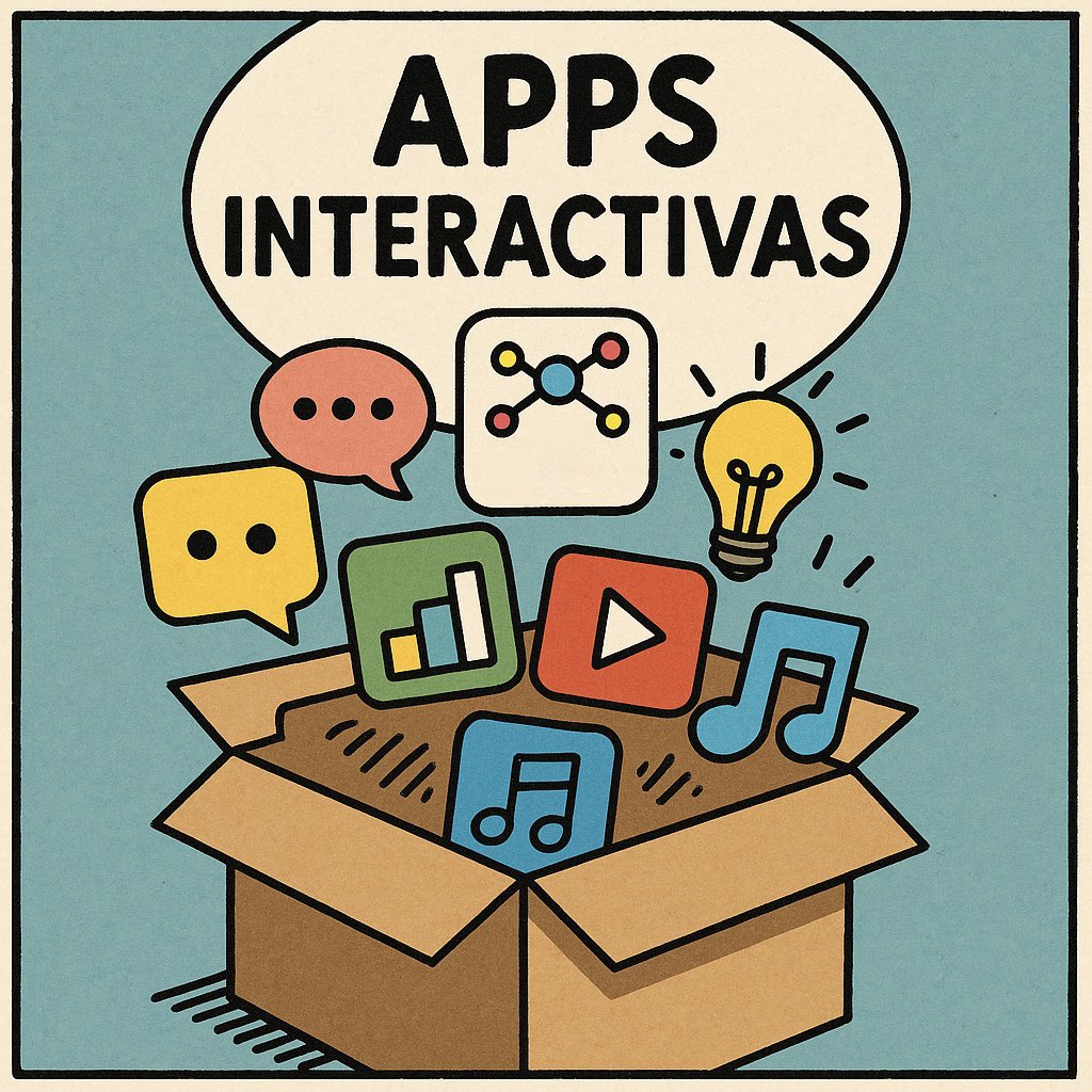 ramon_besonias's tweet photo. En este enlace iré subiendo apps interactivas que genero con Gemini. Las clasifico por categorías. Algunas son simplemente simulaciones de prueba para ilustrar el potencial de uso de estas herramientas de IA. 

https://t.co/UKFc1mYsrz

#IAeducativa https://t.co/jwXnXziO3r