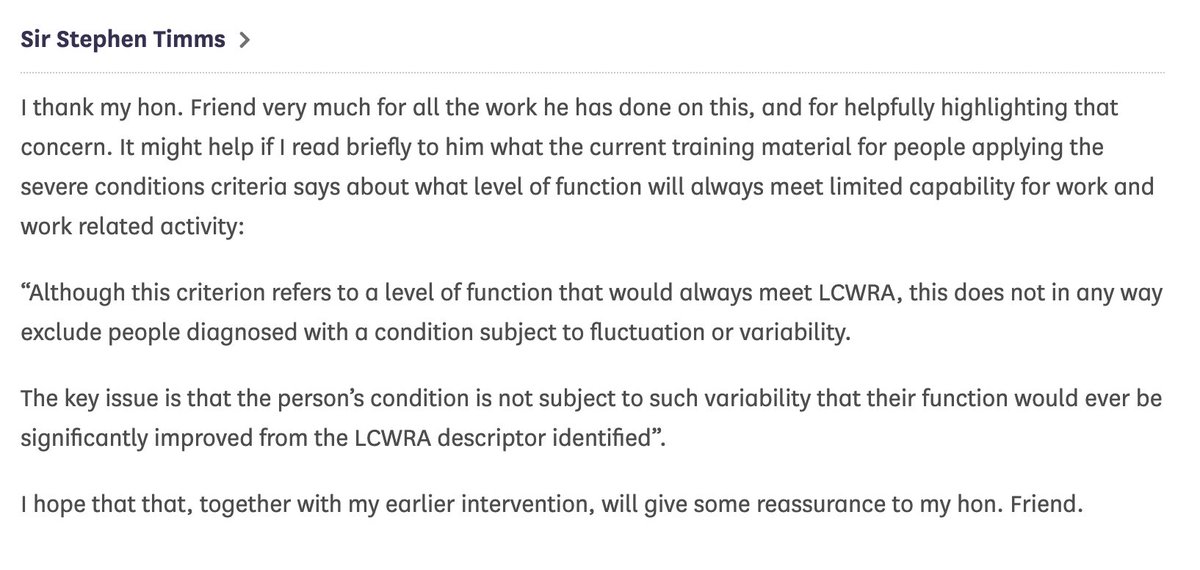 fistpumpy's tweet photo. @Shrink_at_Large Here's the relevant looking bits from what's up on Hansard so far (and the link, if you want to Ctrl+F). He answered in response to Blackman and Downie.

https://t.co/2mOpzPq3EZ https://t.co/4qKdh4oTMd