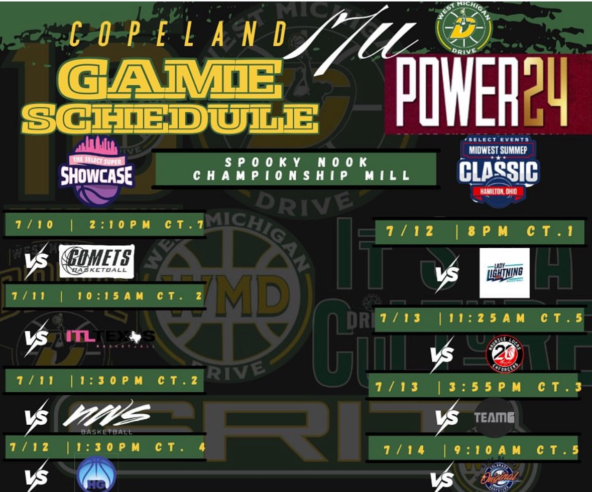I’m super excited for these next 5 days! I am ready to compete as a part of WMD and show what we can do!