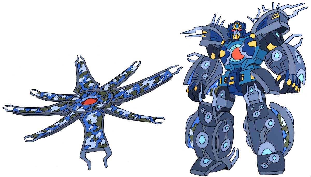 Nick Anderson, creator of Planet Ripple (@nickonripple) on Twitter photo Here we go! The biggest of big boys, Primus as the Ark and Unicron as the unused concept art Ark
These were $130 apiece ($70 for robot mode, $60 for alt mode). I'm just about done with all of <a href="/AcursedHunter01/">Griffen Olney</a>'s Haloformers, so if you wanna add your own Haloformers just DM me 👍 Here we go! The biggest of big boys, Primus as the Ark and Unicron as the unused concept art Ark
These were $130 apiece ($70 for robot mode, $60 for alt mode). I'm just about done with all of <a href="/AcursedHunter01/">Griffen Olney</a>'s Haloformers, so if you wanna add your own Haloformers just DM me 👍