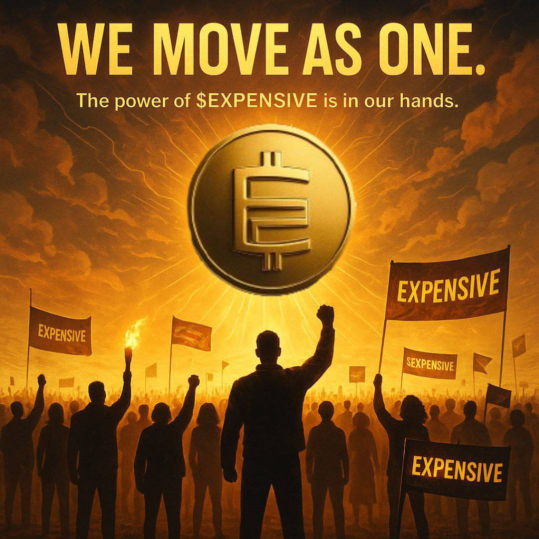 So now that the #moonshot #Expensive died 

Do you guys want to join the #expensive made on pump fun where The Twitter and X community is ran by the holders 

this crypto space is filled with characters who only show up when influencers pump bags 

I’m simply trying to change