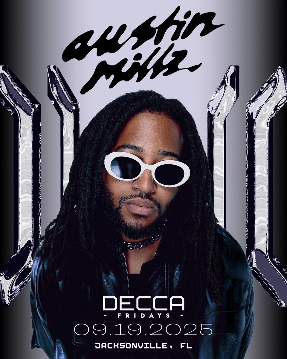 JACKSONVILLE 🌪️‌ YALL READY? 

SEE YALL IN SEPT:  eventbrite.com/e/austin-millz…